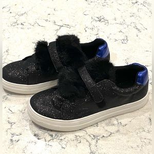 Girls glitter sneakers